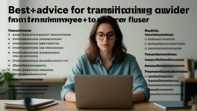 Best advice for transitioning from an employee to a founder. complete guide