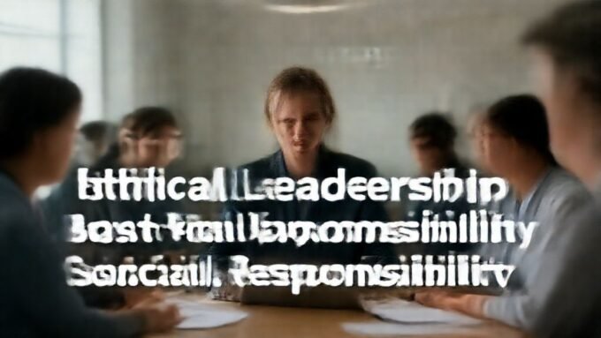 Best practices for ethical leadership and social responsibility. complete guide