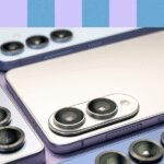 A collection of Samsung Galaxy smartphones from the 2026 lineup, including S25, S25 Ultra, Z Fold7, and A26 models, displayed elegantly.