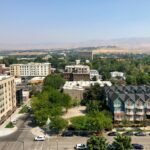 A scenic view showcasing the charm and community of a top small city in America.