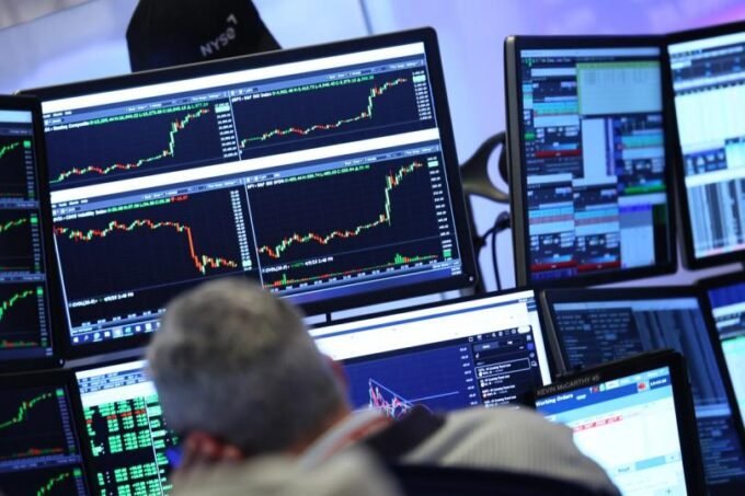 A conceptual image illustrating Bitcoin's price trajectory with support levels, reflecting market analysis by Compass Point.
