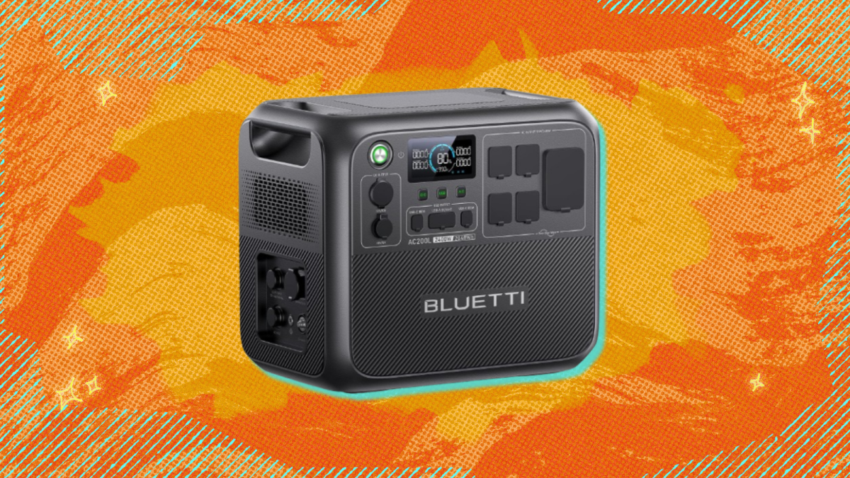 Unleash Uninterrupted Power: Bluetti AC200L Portable Power Station Slashes Price by Over 50% on Amazon 3 Bluetti AC200L portable power station displaying its ports and features