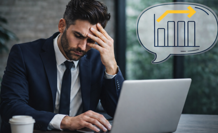 Beyond Growth: Mastering the Hidden Pitfalls of Business Scaling 3 A complex business growth chart with various elements representing challenges and solutions for scaling a company.