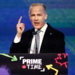 Le Premier ministre canadien Mark Carney prononçant un discours percutant sur la nouvelle orientation géopolitique du Canada à l'échelle mondiale.