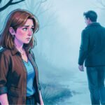 Echoes of the Past: How Old Wounds Fuel Self-Doubt in Toxic Love 2 A person reflecting on the impact of past trauma on current relationships, feeling self-doubt.