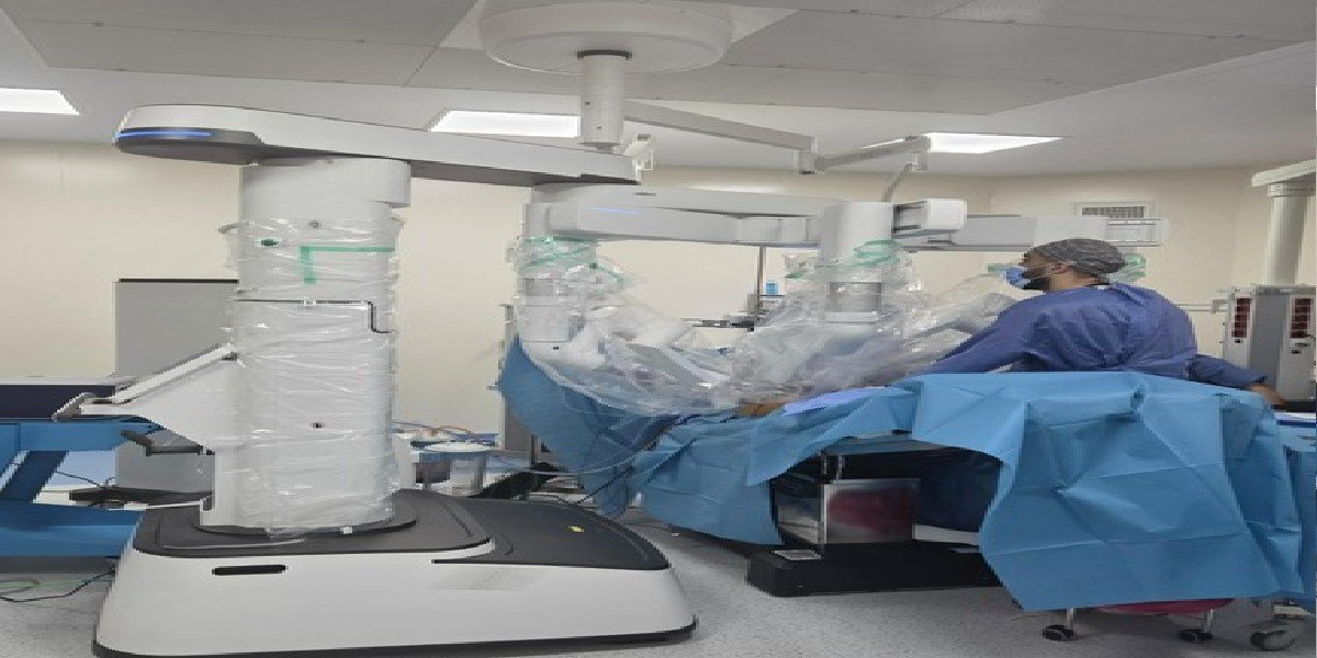 Robot chirurgical de dernière génération utilisé par Oncorad Group à Tanger