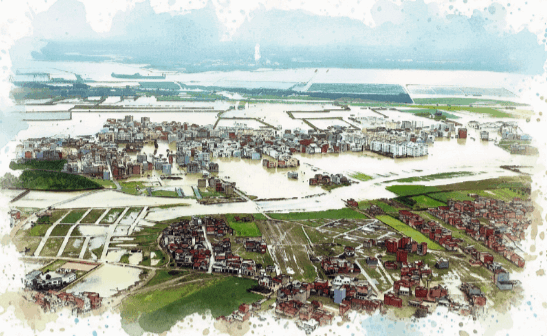 CNDH, inondations, Gharb, Loukkos, Maroc, droits humains, gestion de crise, catastrophes naturelles, rapport