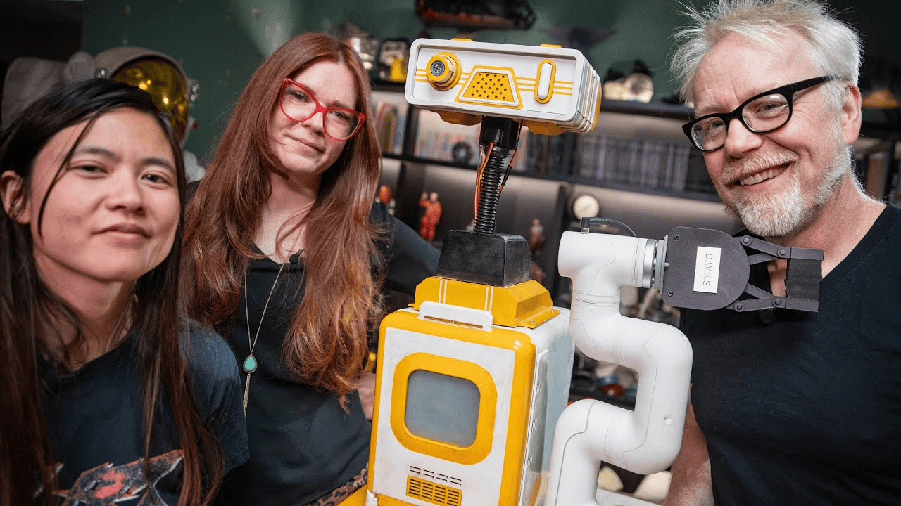 Kayte Sabicer speaking at Maker Faire, inspiring makers with her wisdom.