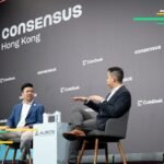 Paul Veradittakit of Pantera Capital speaking at Consensus Hong Kong 2026, discussing long-term crypto venture capital strategies.