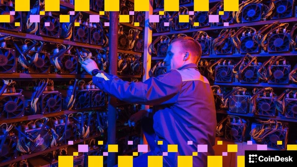 Crypto Crossroads: Major Earnings, Macro Shifts, and AI's Digital Asset Impact This Week 3 An engineer meticulously monitors a bank of advanced cryptocurrency mining rigs, highlighting the intricate technology behind digital asset creation.