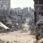 صورة تجمع لقطات لأحداث إخبارية عالمية متنوعة