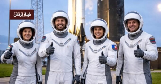 رحلة الفضاء الدولية: إطلاق طاقم Crew-12 بنجاح بعد تحديات الطقس 7 صورة لصاروخ فالكون 9 يحمل مركبة كرو دراغون فريدوم ينطلق نحو الفضاء