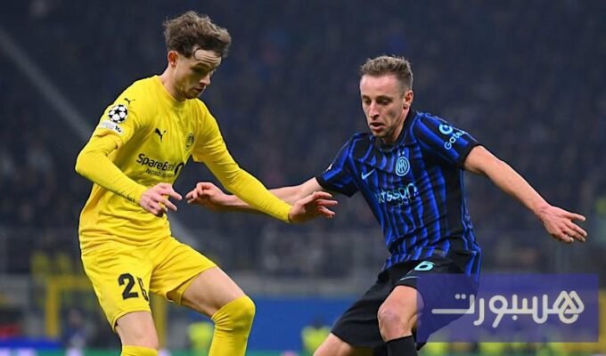 صدمة أوروبية: بودو غليمت يقصي إنتر ميلان من دوري الأبطال 25 لاعبو إنتر ميلان يغادرون الملعب بعد الخسارة أمام بودو غليمت في دوري أبطال أوروبا