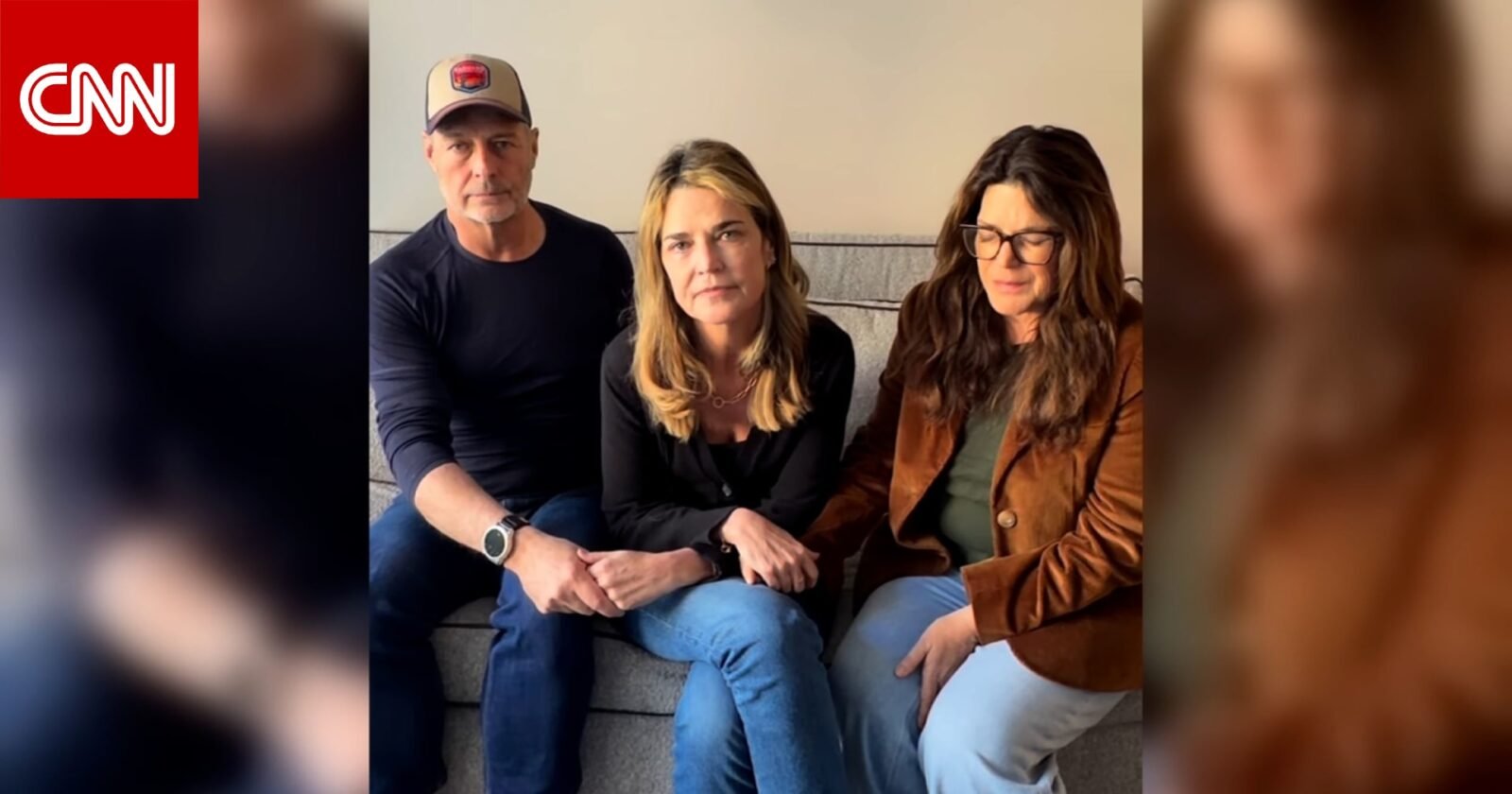 صورة عائلة سافانا غوثري وهي تناشد لإعادة والدتهم المختطفة