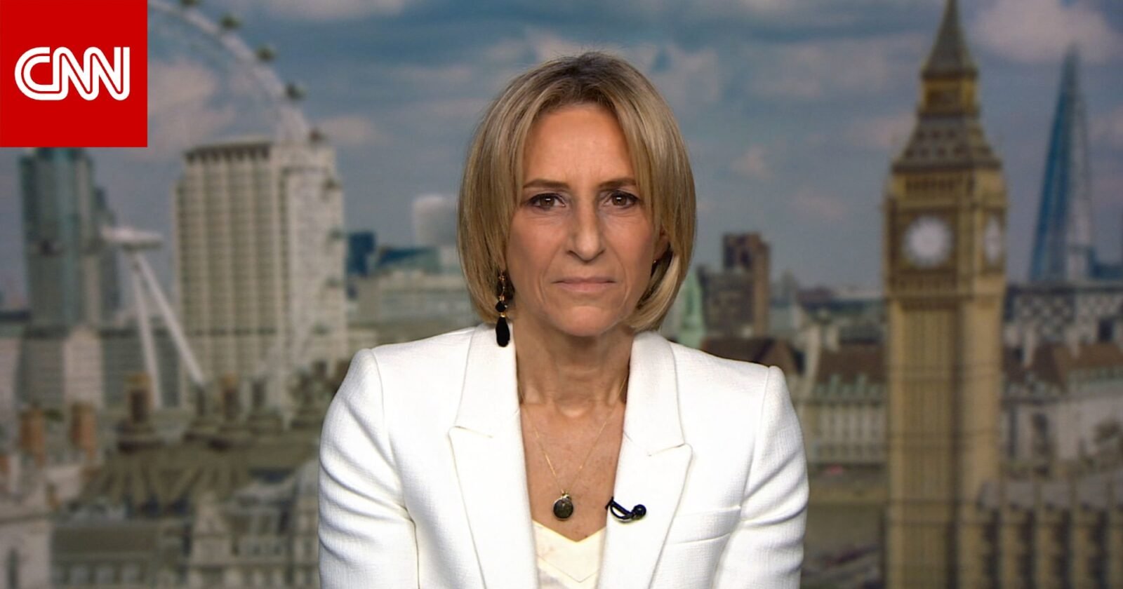 صورة إميلي مايتليس تتحدث عن اعتقال الأمير أندرو في برنامج ذا ليد