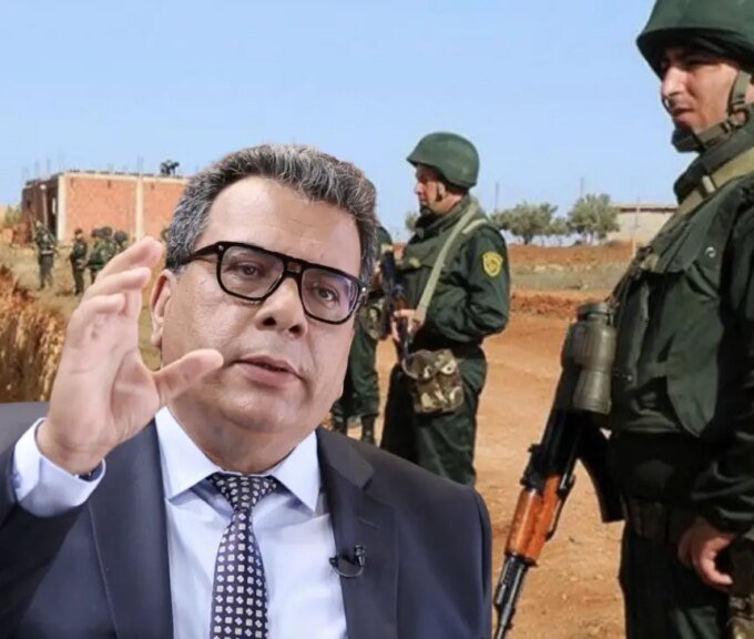 خريطة الحدود المغربية الجزائرية تظهر مناطق التوتر