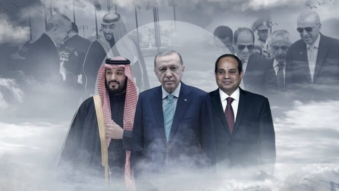 الرئيس التركي رجب طيب أردوغان خلال زيارة رسمية لدولة عربية، في إطار تعزيز العلاقات الإقليمية.