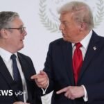 تصعيد التوترات: ترامب يلوح بـ"ضربة محدودة" ضد إيران ورفض بريطاني لاستخدام قواعدها 2 صورة للرئيس الأمريكي دونالد ترامب ورئيس الوزراء البريطاني كير ستارمر في سياق التوترات مع إيران.