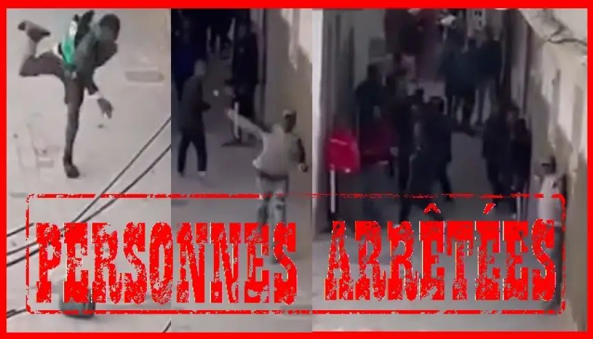 الدار البيضاء: توقيف ثلاثة أشخاص على خلفية أحداث رشق بالحجارة بالمدينة العتيقة 3 صورة لشارع في المدينة العتيقة بالدار البيضاء مع إشارة إلى تواجد أمني