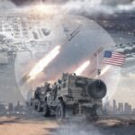 مشهد يوضح التواجد العسكري الأمريكي في منطقة الخليج العربي