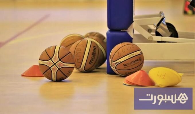 شعار الدوري الإفريقي لكرة السلة وخريطة إفريقيا مع المدن المستضيفة