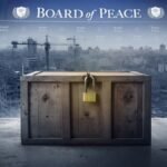 صورة تجمع بين رموز السلام والسياسة في الشرق الأوسط، تعكس تعقيدات المشهد الإقليمي.