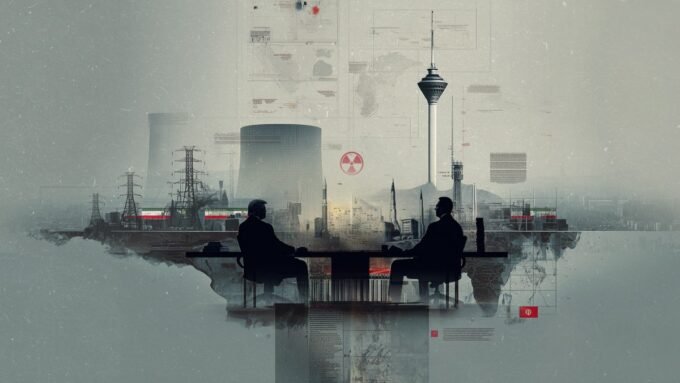 خريطة توضح التنافس التكنولوجي بين الولايات المتحدة والصين في منطقة الشرق الأوسط