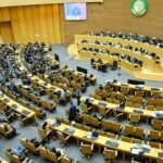 صورة لوفد مغربي رفيع المستوى في قمة الاتحاد الإفريقي بأديس أبابا