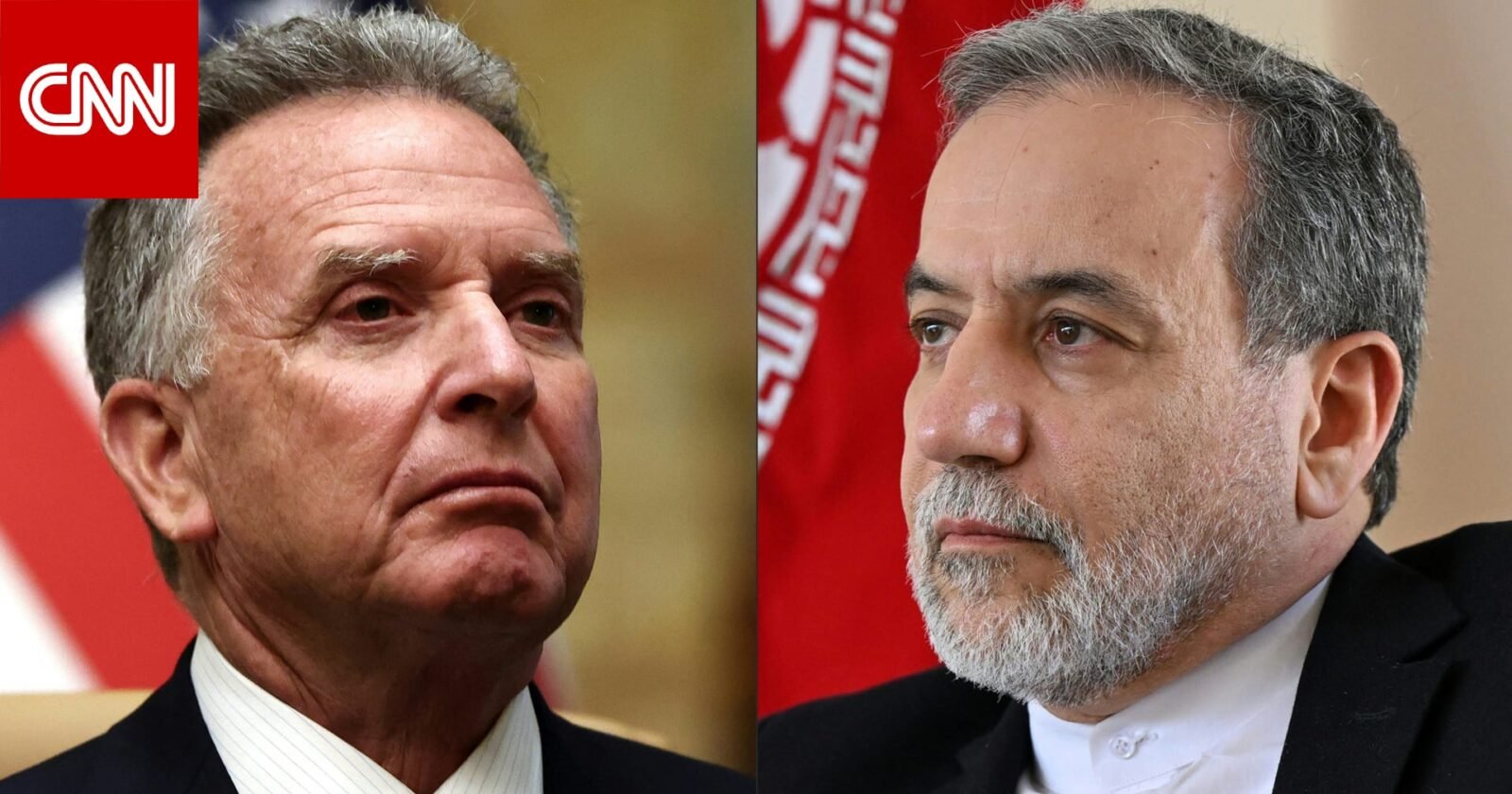 صورة لمسؤولين إيرانيين وأمريكيين يجلسون على طاولة مفاوضات في سلطنة عُمان