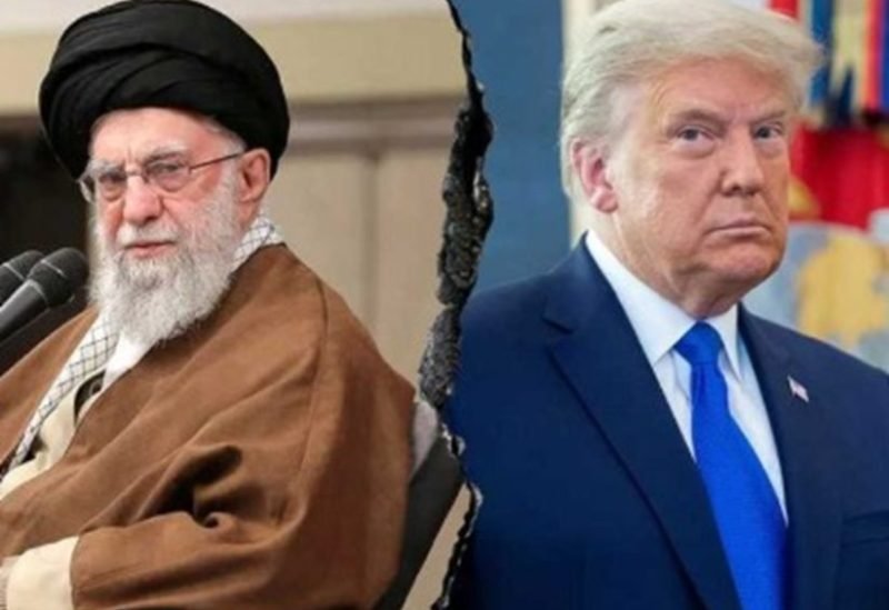 الرئيس الأمريكي دونالد ترامب والمرشد الأعلى الإيراني علي خامنئي يتحدثان عن المحادثات النووية