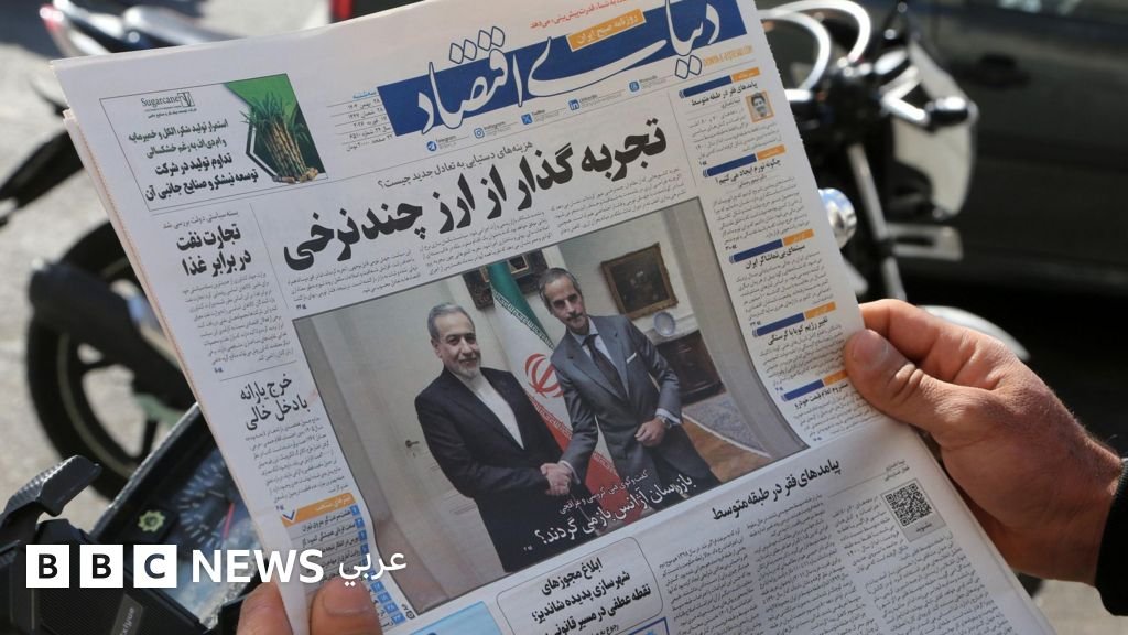 جولة مفاوضات جنيف: مساعٍ حثيثة لتبديد الغموض حول الملف النووي الإيراني 3 وزير الخارجية الإيراني عباس عراقجي يتحدث في مؤتمر صحفي.