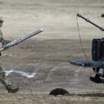 صورة لمقر حلف الناتو أو اجتماع قادة الحلف ترمز للعلاقات الأمريكية الأوروبية.