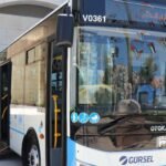 حافلة نقل عام حديثة في الأردن ضمن مشروع المتكاملة لربط المحافظات