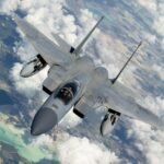 صورة جوية لقاعدة موفق السلطي في الأردن تظهر طائرات عسكرية أمريكية من طراز F-35 وطائرات نقل.