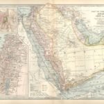 خريطة توضيحية لمنطقة الشرق الأوسط أو بساتين زيتون