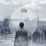 صورة جوية للحدود التركية الإيرانية المحصنة