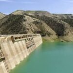 صورة توضيحية لسد إدريس الأول أو شبكة توزيع المياه في الحاجب.