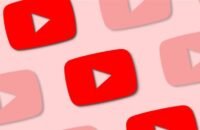 شعار يوتيوب يظهر على واجهة نظارة آبل فيجن برو، يرمز لإطلاق التطبيق الجديد وتجربة الواقع المختلط.