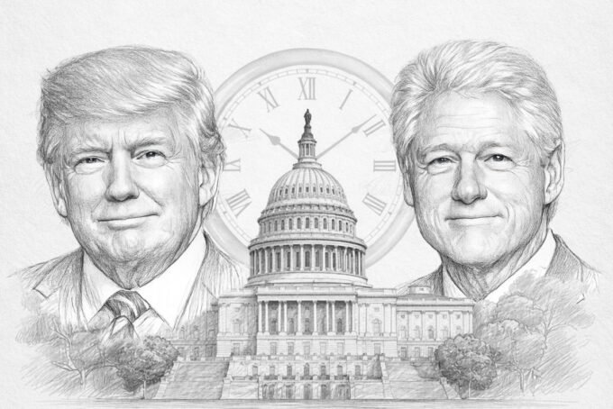 ترامب يعيد تعريف زمن خطاب حالة الاتحاد: تحليل تاريخي لمدد الرؤساء 9 صورة للرئيس دونالد ترامب يلقي خطاب حالة الاتحاد أمام الكونغرس الأمريكي.