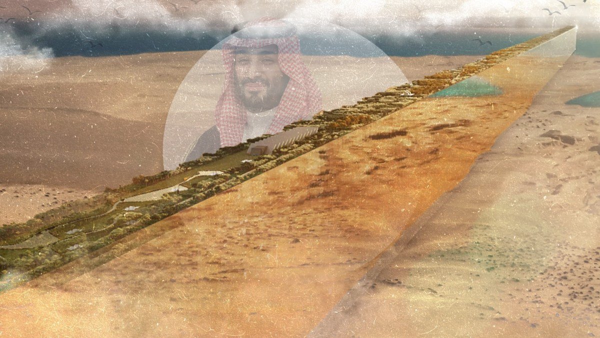 خارطة توضيحية لمشاريع رؤية السعودية 2030 مع التركيز على التغيرات الاستثمارية