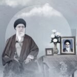 صورة للمرشد الأعلى الإيراني علي خامنئي في سياق التحديات الراهنة التي تواجه بلاده.