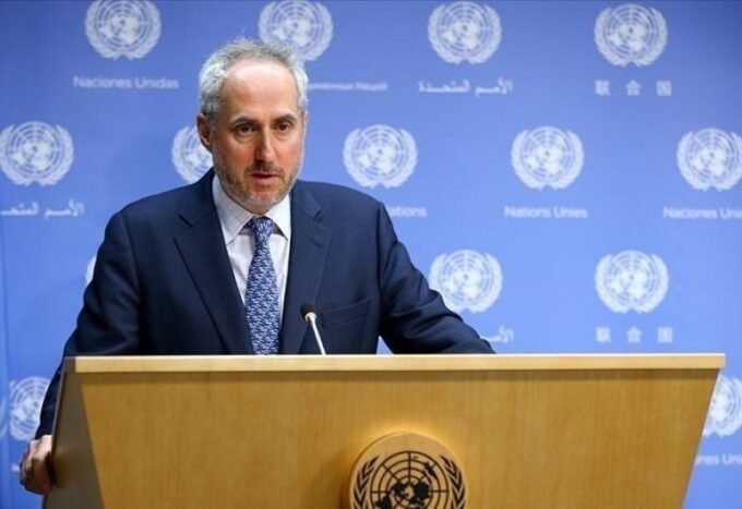 الأمم المتحدة تدين تصاعد عنف المستوطنين في الضفة الغربية وتطالب بتحقيق فوري 9 المتحدث باسم الأمين العام للأمم المتحدة ستيفان دوجاريك يتحدث عن الوضع في الضفة الغربية
