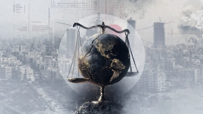 رسم بياني يوضح مستويات الفساد العالمية لعام 2025 مع إبراز تراجع الديمقراطيات ووضع الدول العربية.