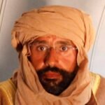 صورة لسيف الإسلام القذافي، الشخصية السياسية الليبية، في سياق تقرير وفاته.