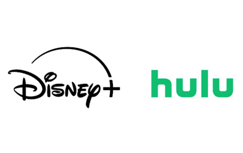Disney+ and Hulu logos displayed together, representing a streaming bundle deal.