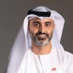 Photo de Masood Sharif Mahmood, le nouveau CEO du groupe e& (ex-Etisalat), annonçant sa prise de fonction à la tête de l'actionnaire majoritaire de Maroc Telecom.