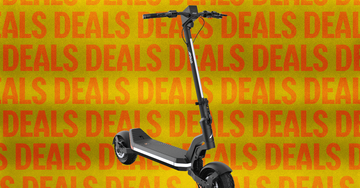 A collection of various electric scooters, highlighting different models available on sale for the spring season.