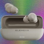 Elehear Delight in-ear hearing aid with charging case