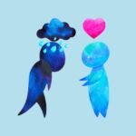 Beyond Empathy: Mastering Your Response to Others' Strong Emotions 2 A person meditating calmly amidst a swirling vortex of diverse emotions, symbolizing emotional resilience and boundaries.