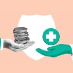 Business leader reviewing health insurance documents, balancing costs and employee support.